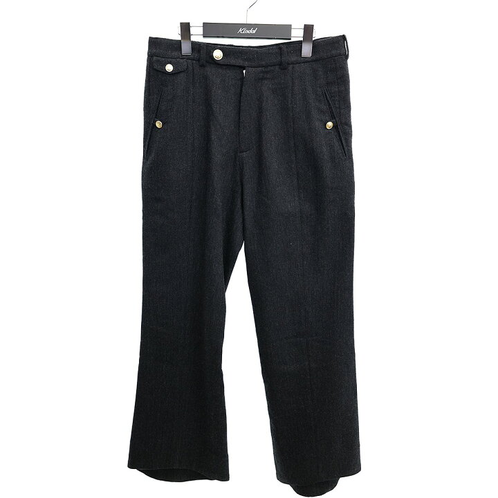楽天市場】【中古】MASU センターシームウールパンツ22AW Center Seam  