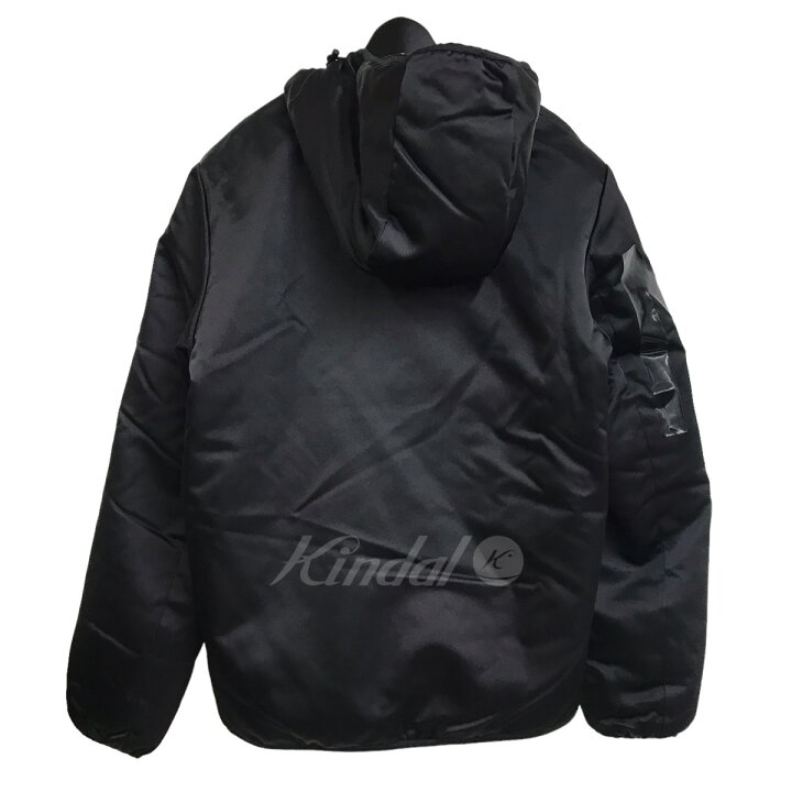 楽天市場】【中古】N°21 ロゴプリント中綿ジャケット ブラック サイズ 