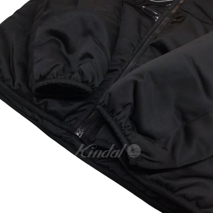 楽天市場】【中古】N°21 ロゴプリント中綿ジャケット ブラック サイズ 