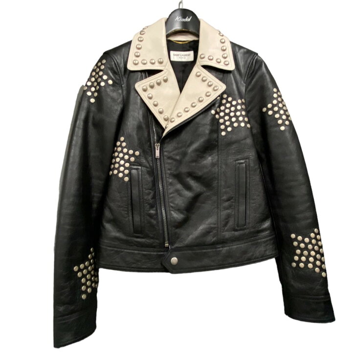 楽天市場】【中古】SAINT LAURENT PARISスタッズレザーダブル 
