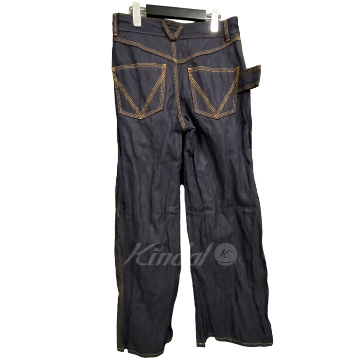 楽天市場】【中古】BOTTEGA VENETA ｢Metal Denim Twill Trousers｣シワ 