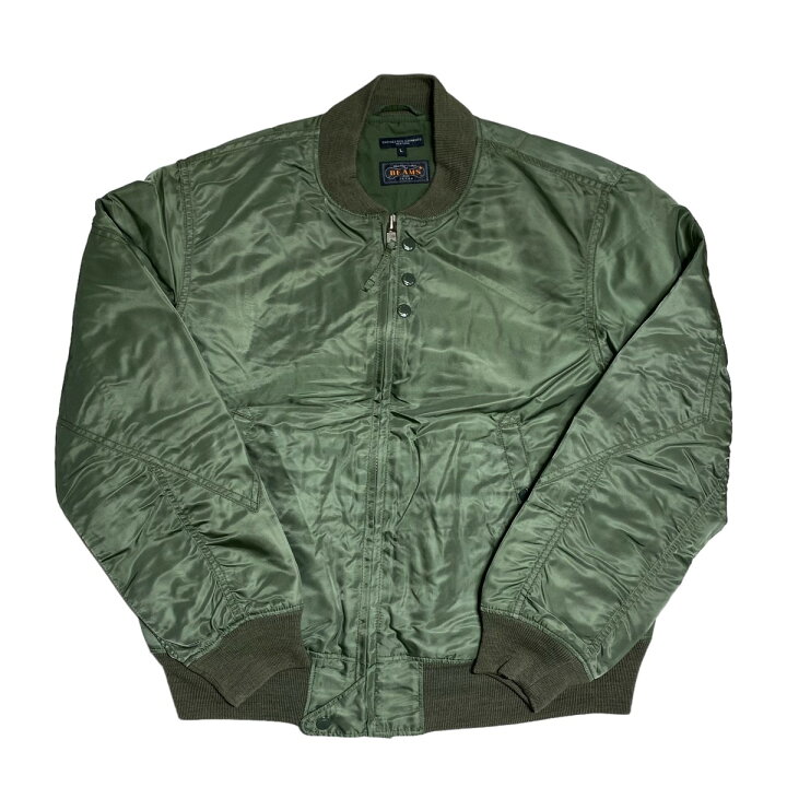 楽天市場】【中古】Engineered Garments ×BEAMS MA-1ジャケット カーキ 
