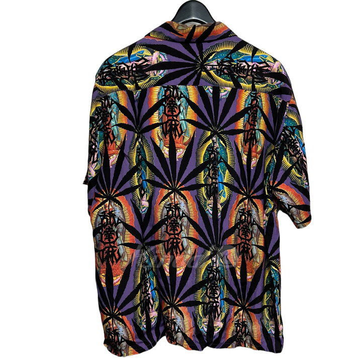 楽天市場】【中古】WACKO MARIA BUDSPOOL 舐達磨 HAWAIIAN SHIRT TYPE 