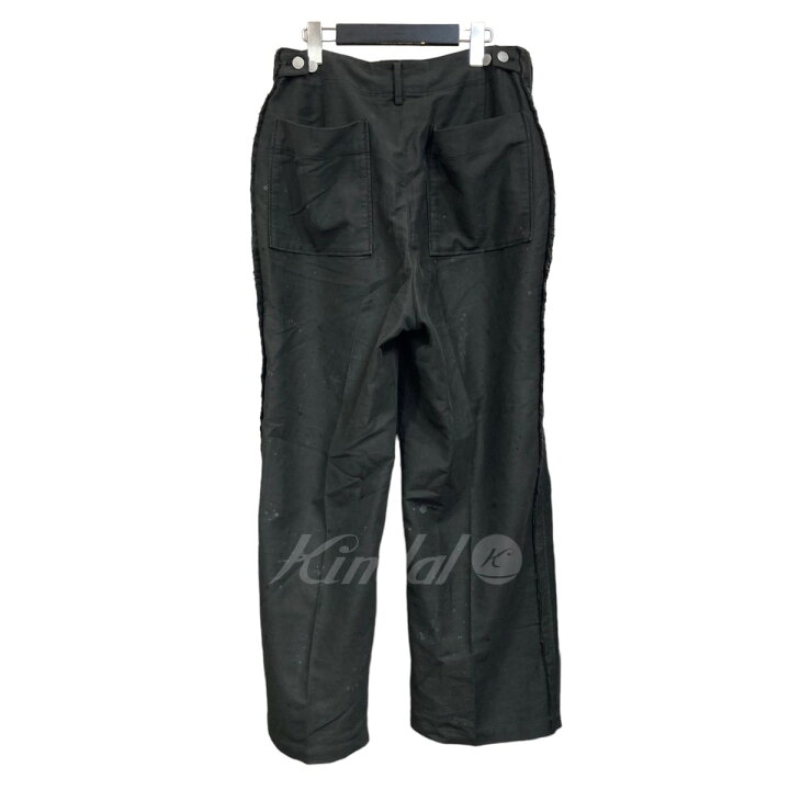 楽天市場】【中古】YOKE 23SS ｢PAINTED WIDE BAKER PANTS｣ペイント 