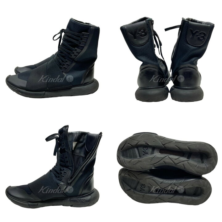 楽天市場】【中古】Y-3 QASA BOOT／カーサ ブーツ BB4802 ブラック 