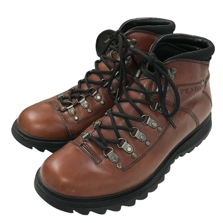 楽天市場】【中古】PRADA SPORTS 「LNEA ROSSA」トレッキングブーツ  