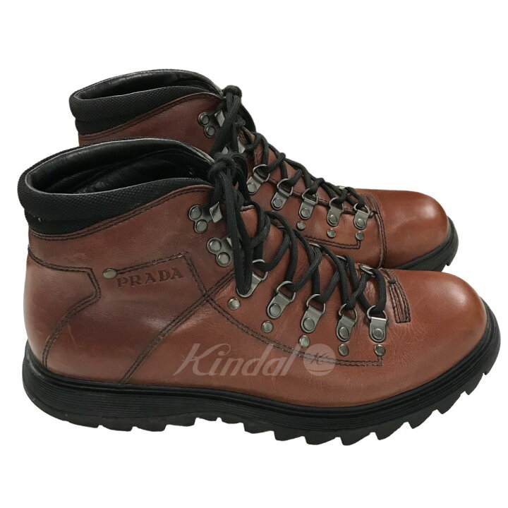 楽天市場】【中古】PRADA SPORTS 「LNEA ROSSA」トレッキングブーツ 