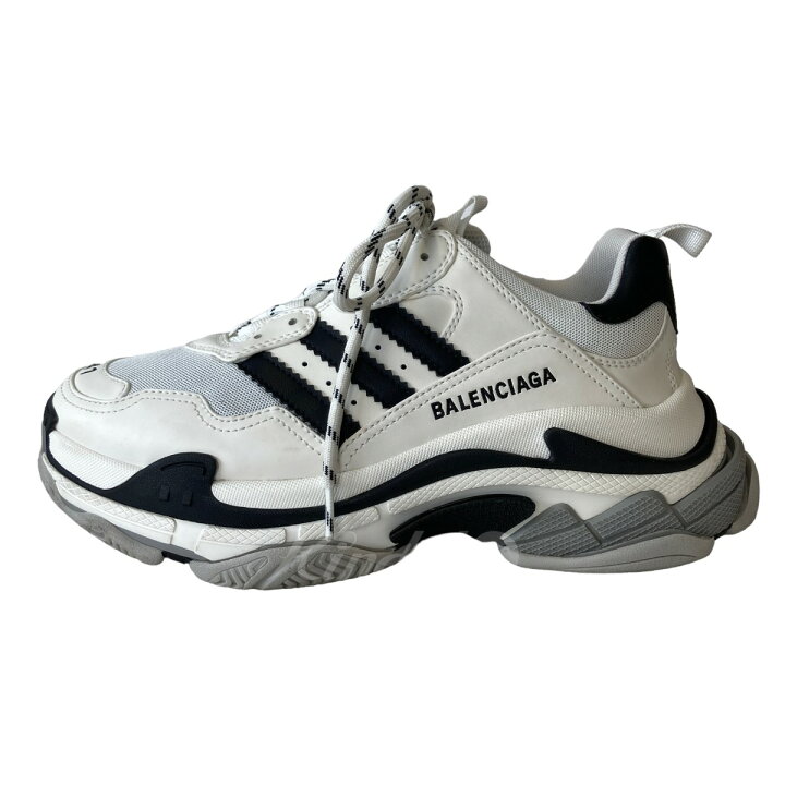 楽天市場】【中古】BALENCIAGA ×adidas 710021 TRIPLE S スニーカー