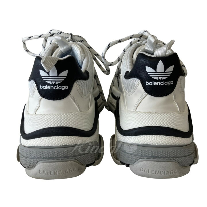 楽天市場】【中古】BALENCIAGA ×adidas 710021 TRIPLE S スニーカー 