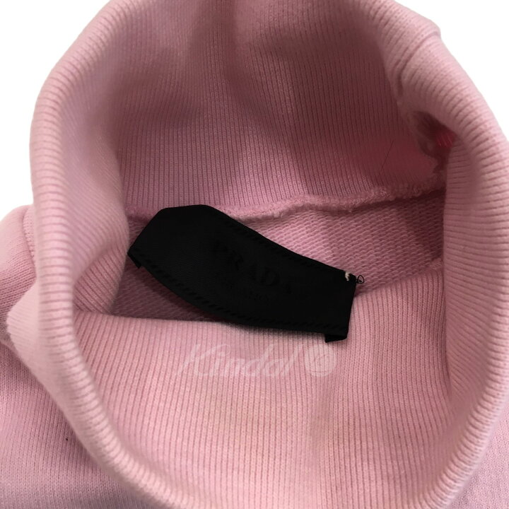 楽天市場】【中古】PRADAタートルネックスウェット UJL106 ピンク  