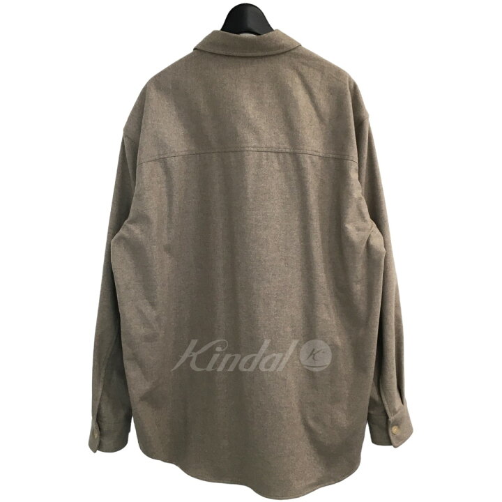 楽天市場】【中古】AURALEE ｢WOOL FULLING FLANNEL｣ウールシャツ 
