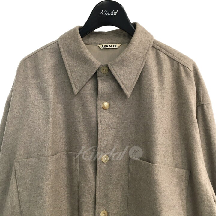 楽天市場】【中古】AURALEE ｢WOOL FULLING FLANNEL｣ウールシャツ 