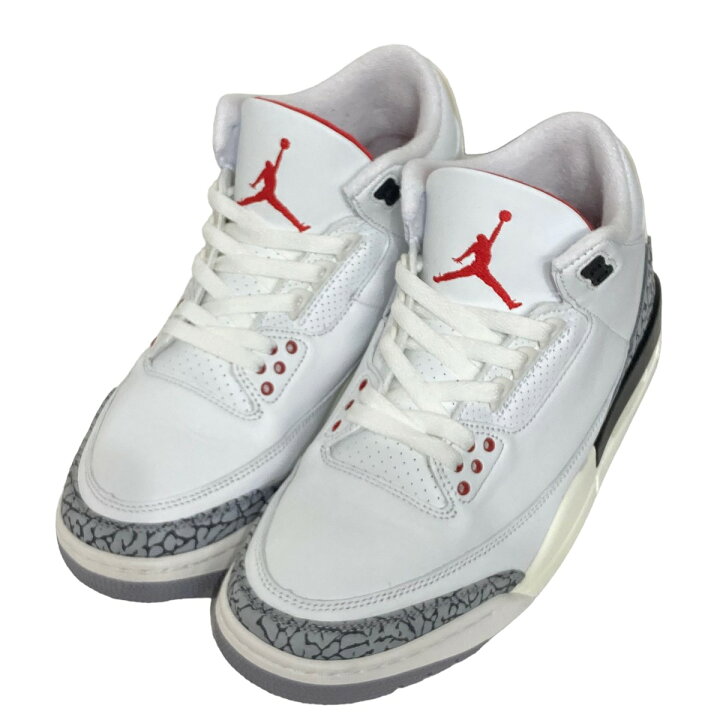 楽天市場】【中古】NIKE Air Jordan 3 Retro White Cement Reimagined 