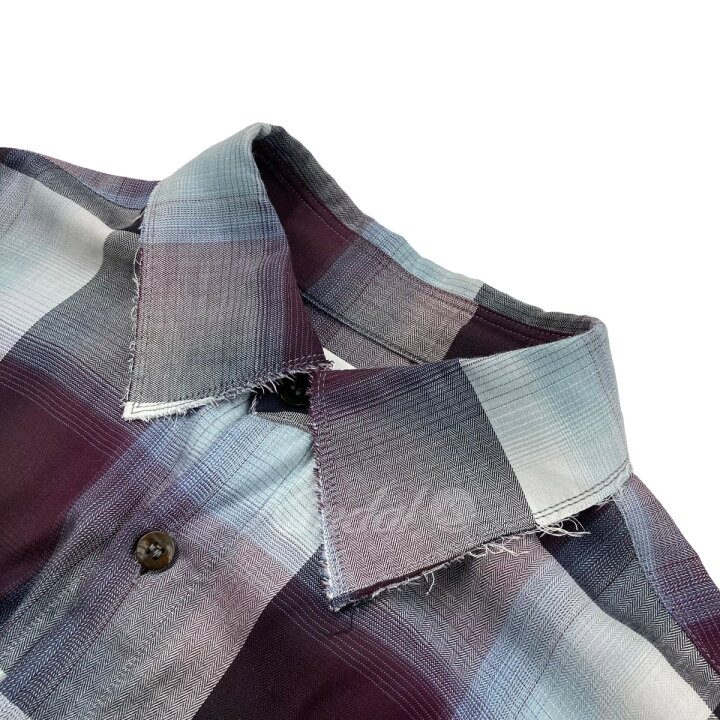 楽天市場】【中古】UNUSED×SUGARHILL2022SS 「Ombre check shirt 