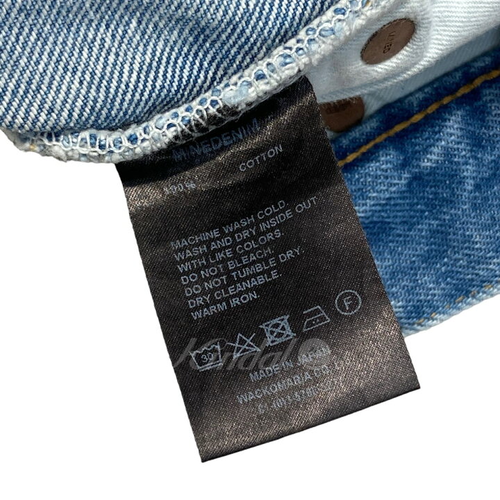 楽天市場】【中古】WACKO MARIA × MINEDENIM TAPERED DENIM テーパード  