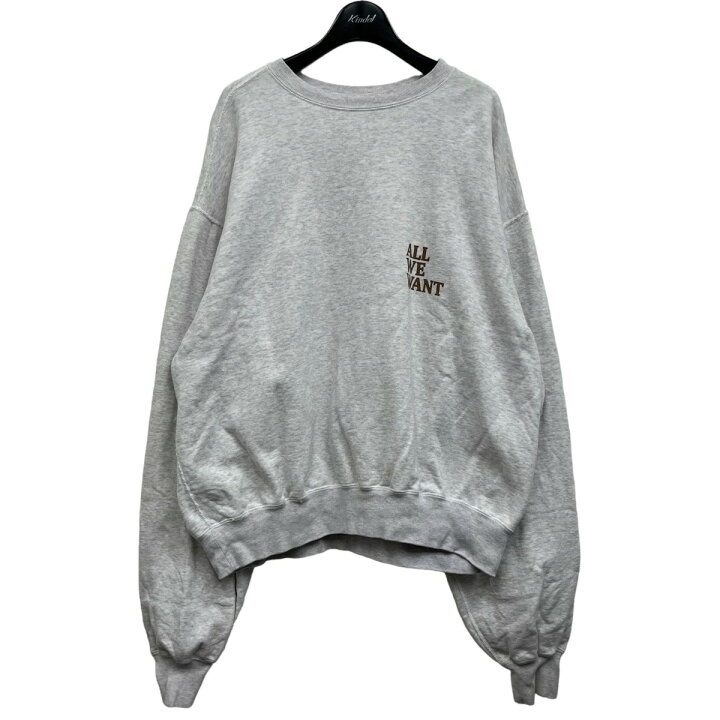 楽天市場】【中古】AWW｜ALL WE WANT スウェット グレー サイズ 