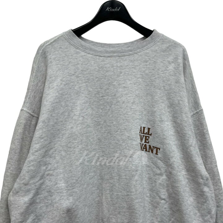 楽天市場】【中古】AWW｜ALL WE WANT スウェット グレー サイズ 