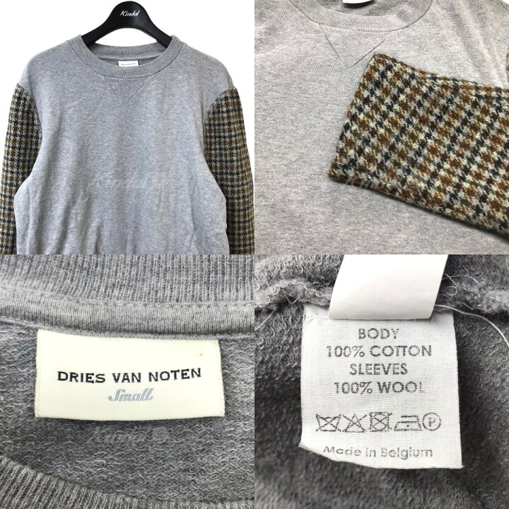 楽天市場】【中古】DRIES VAN NOTEN 切替スウェット グレー サイズ：S 