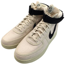 【中古】stussy × NIKE　｢VANDAL SP｣スニーカー DX5425 200 アイボリー サイズ：29．0cm 【291123】（ステューシー ナイキ）