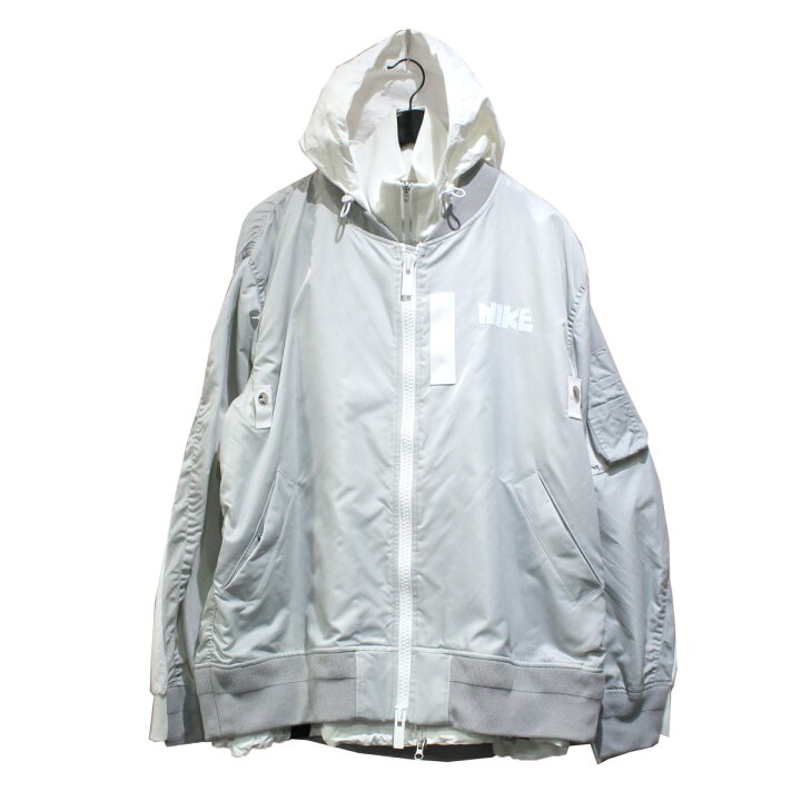 楽天市場】【中古】sacai × NIKE 21AW Layered Bomber Jacket  