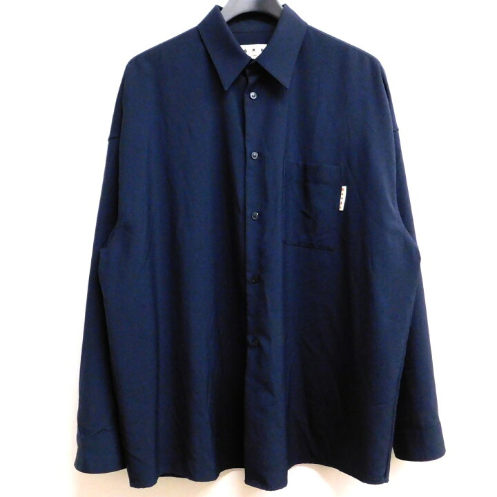 楽天市場】【中古】MARNI 2021AW ウールトロピカルレギュラーカラー 