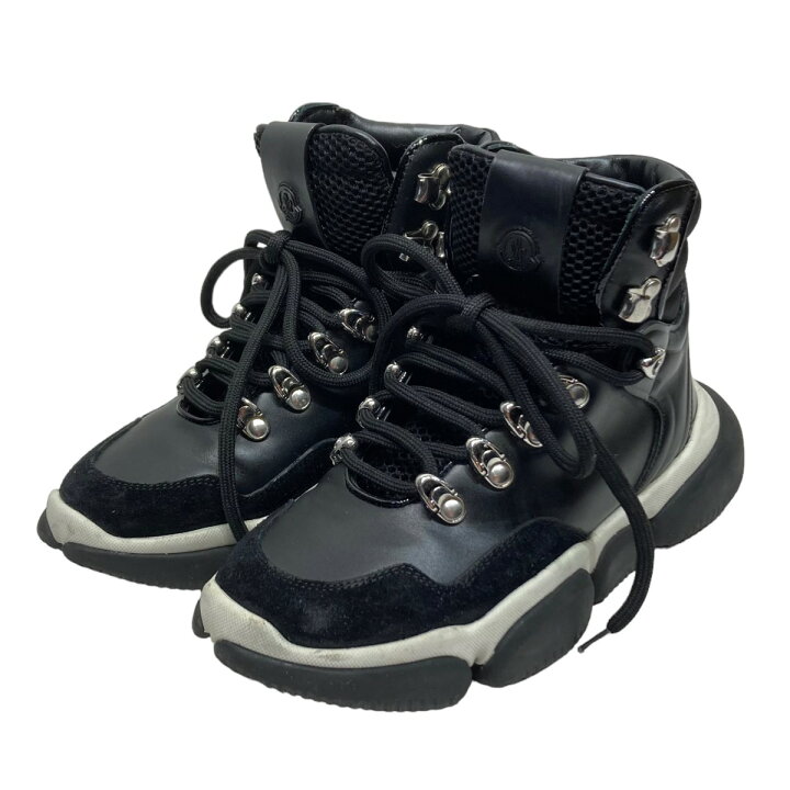 楽天市場】【中古】MONCLER ハイカット スニーカーブーツ ブラック 