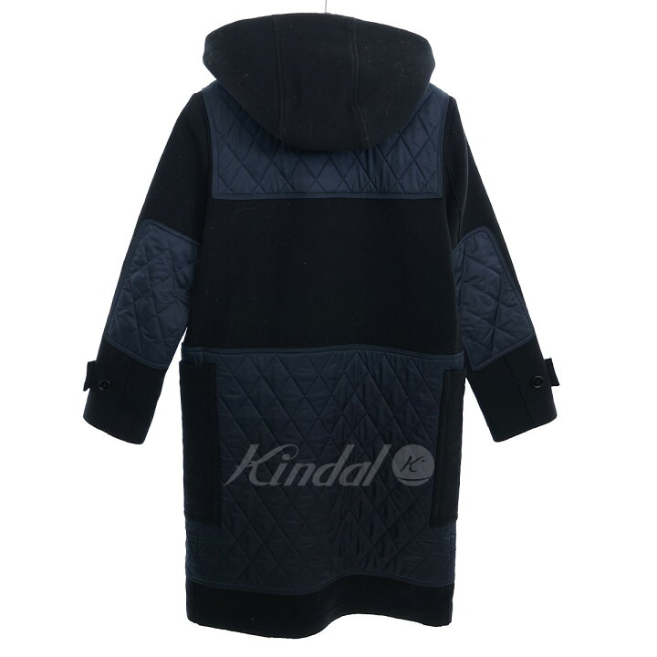 楽天市場】【中古】BURBERRY ティッシ期 2WAYフーデッドダッフルコート  