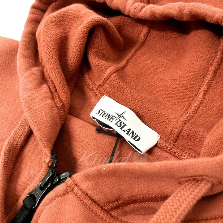 楽天市場】【中古】STONE ISLAND ジップパーカー 751564220 レッド 