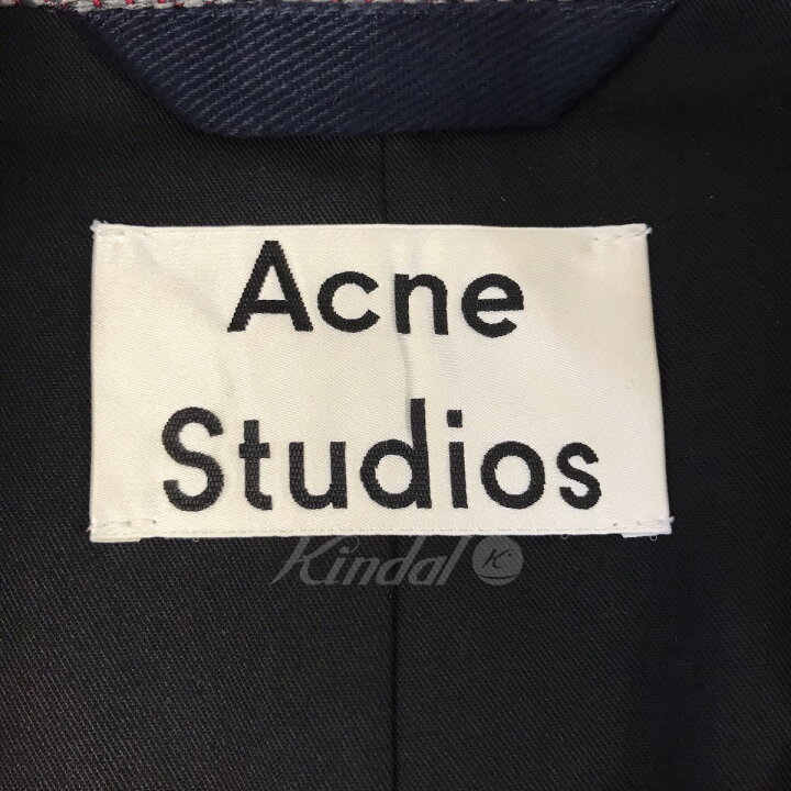 楽天市場】【中古】ACNE STUDIOS ｢Cotton Twill Chore Jacket｣コットン  