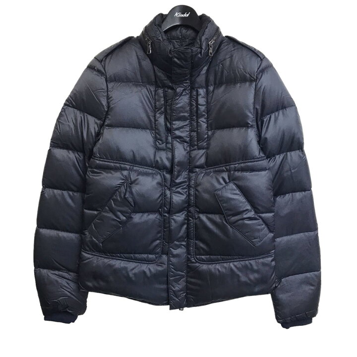 楽天市場】【中古】BALMAIN ダウンジャケット ネイビー サイズ：46 