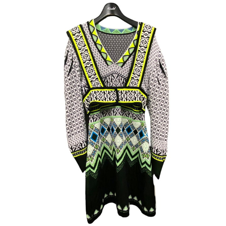 楽天市場】【中古】mame kurogouchi 22AW｢Fair Isle Knitted Dress  