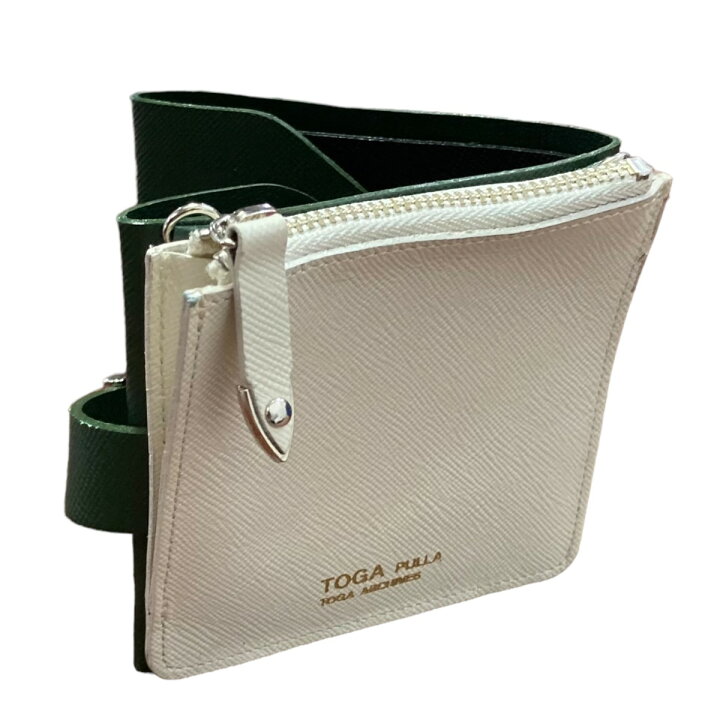 楽天市場】【中古】TOGA PULLA ストラップ付2つ折り財布 
