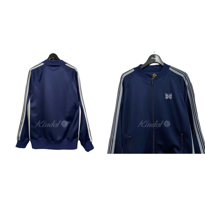 楽天市場】【中古】Needles×JEANS FACTORYトラックジャケット ネイビー 