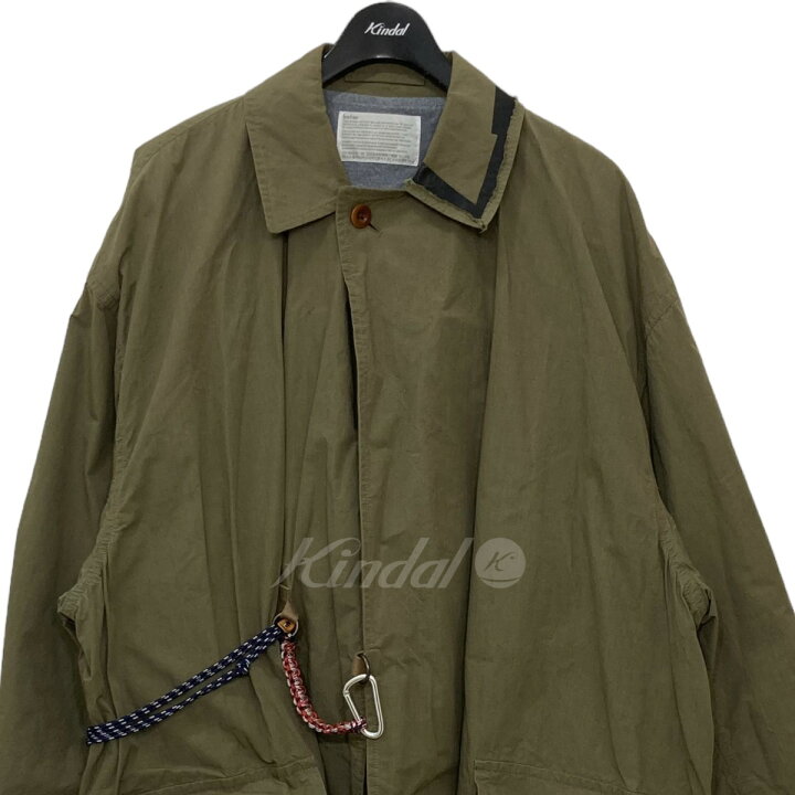 楽天市場】【中古】kolor ハードコットンウェザーミリタリーコート 