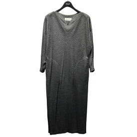 【中古】mame kurogouchiClassic Jersey Dress／長袖ワンピース MM22FW-JS031 ブラック サイズ：1【価格見直し】