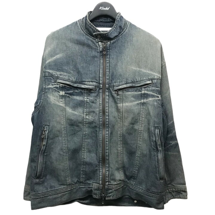 楽天市場】【中古】JULIUS 20AWデニムライダースジャケット インディゴ  
