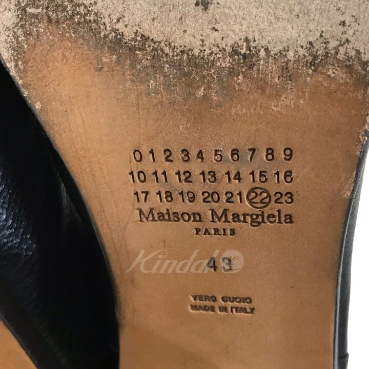 楽天市場】【中古】Maison Margiela 22 足袋ブーツS37WU0310 ブラック 