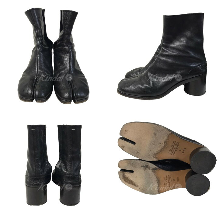 楽天市場】【中古】Maison Margiela 22 足袋ブーツS37WU0310 ブラック 