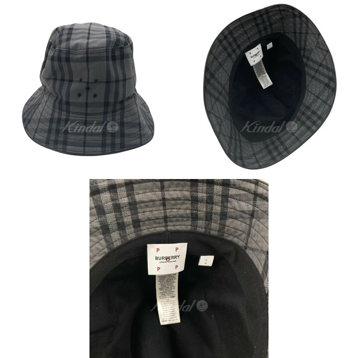 楽天市場】【中古】BURBERRY×pop trading company「CRUSHER HAT 
