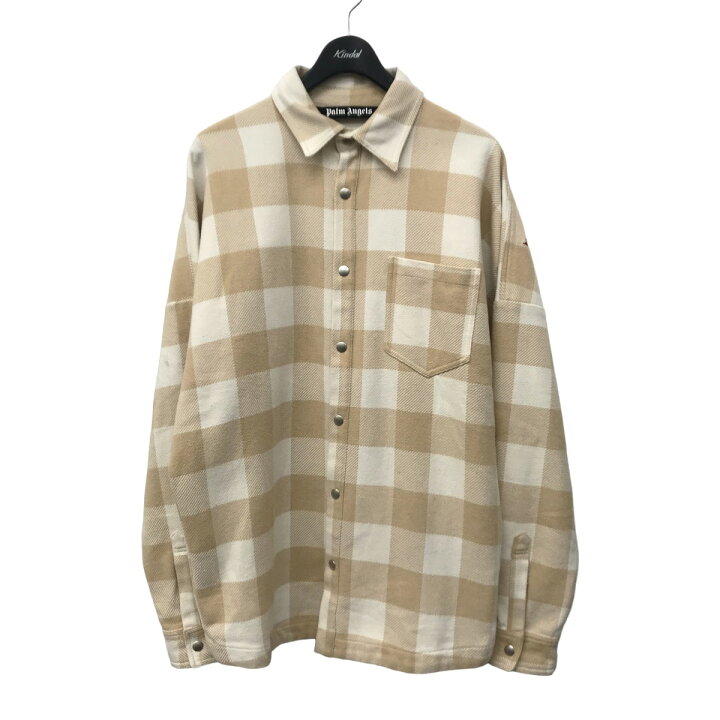 楽天市場】【中古】PALM ANGELSバックロゴプリントオーバーチェック 