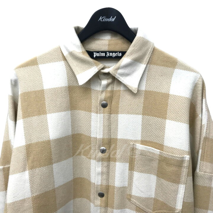 楽天市場】【中古】PALM ANGELSバックロゴプリントオーバーチェック 