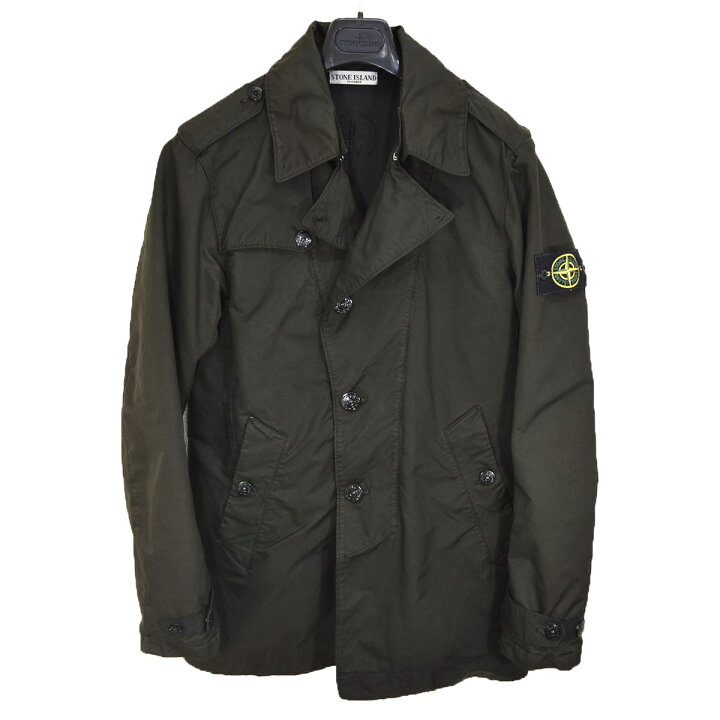楽天市場】【中古】STONE ISLAND David-TC Jacket ショートトレンチ  