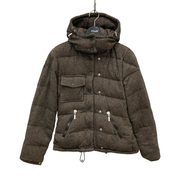 楽天市場】【中古】MONCLER ツイードダウンジャケット 49394／00  
