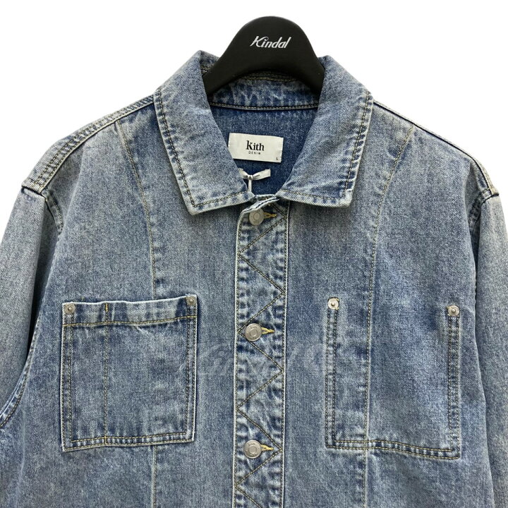 楽天市場】【中古】KITHデニムジャケット KHM010189-416 インディゴ 
