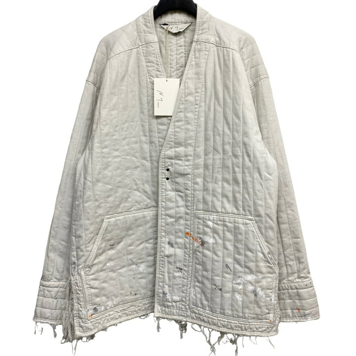 楽天市場】【中古】ANCELLM 23AW Padded Quilting Collarless Jacket 