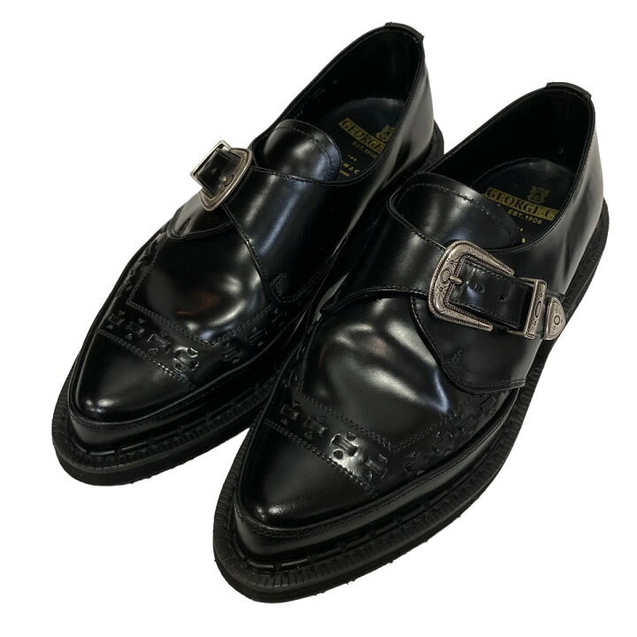 楽天市場】【中古】VICTIM×GEORGE COX クリーパーレザーシューズ 