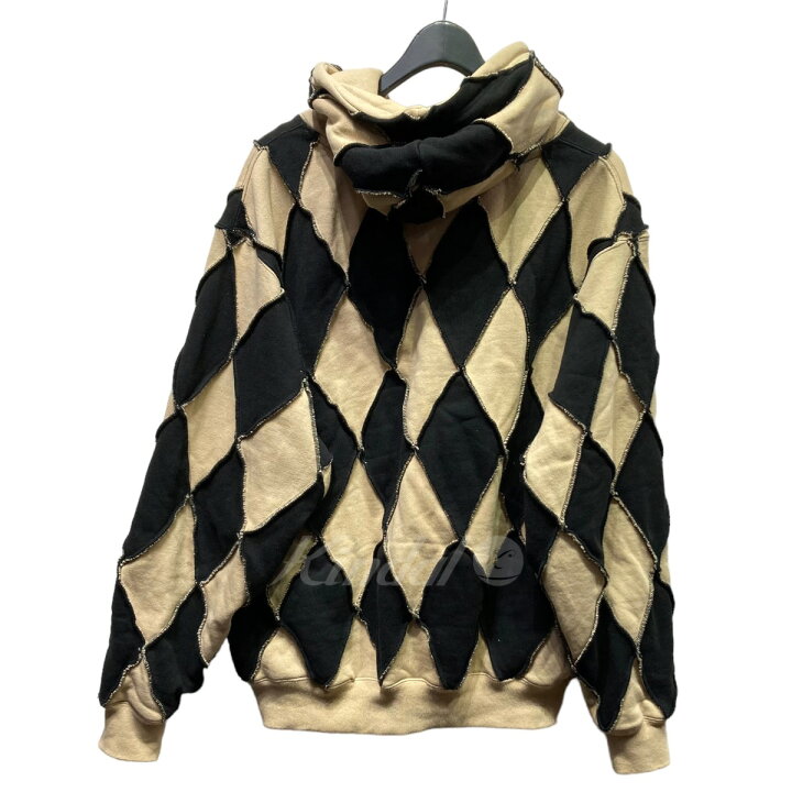 楽天市場】【中古】BoTT 23AW Patchwork Hoodie プルオーバーパーカー 