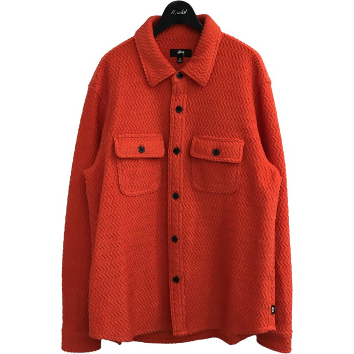 楽天市場】【中古】Stussy｢Textured Wool CPO LS Shirt｣ニットCPO 