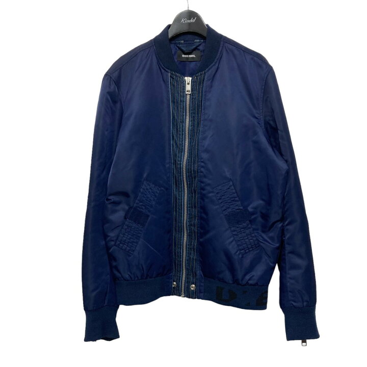 楽天市場】【中古】DIESEL ジャケット ネイビー×インディゴ サイズ 