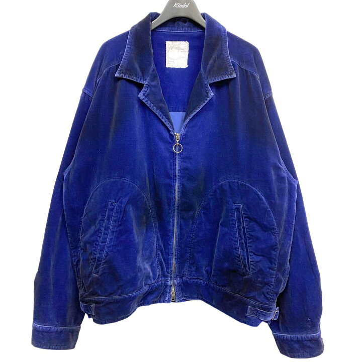 楽天市場】【中古】ANCELLM 23AW C／Velvet Zipup Jacket USED加工 